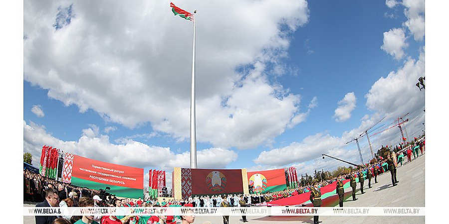 Перцов: сплоченность вокруг госсимволов доказывает, что белорусы - монолитная нация