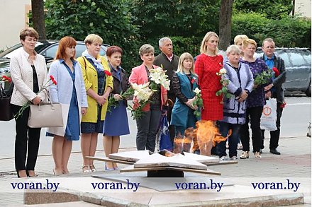 Помним и чтим день освобождения Вороново от немецко-фашистских захватчиков