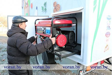 Автомобильный парк Вороновского филиала облпотребобщества пополнился новым транспортом