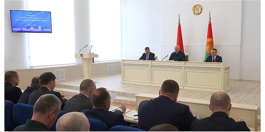 Александр Лукашенко: Гомельской области нужны новые драйверы экономического роста