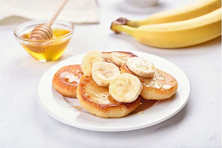 Идеально на десерт: как приготовить ароматные оладьи с бананами