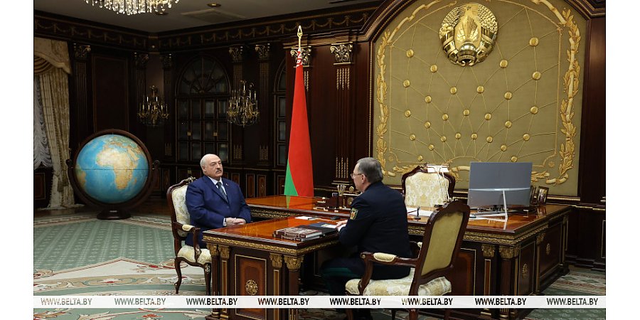 Александр Лукашенко принял с докладом генпрокурора и поручил подготовить совещание о криминогенной ситуации в стране