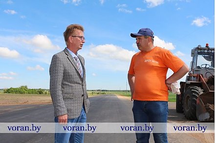 Местные дороги  в весенней «обновке»