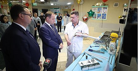 Роман Головченко о РНПЦ травматологии: мы видим здесь чудеса, которые сотворили руки белорусских врачей