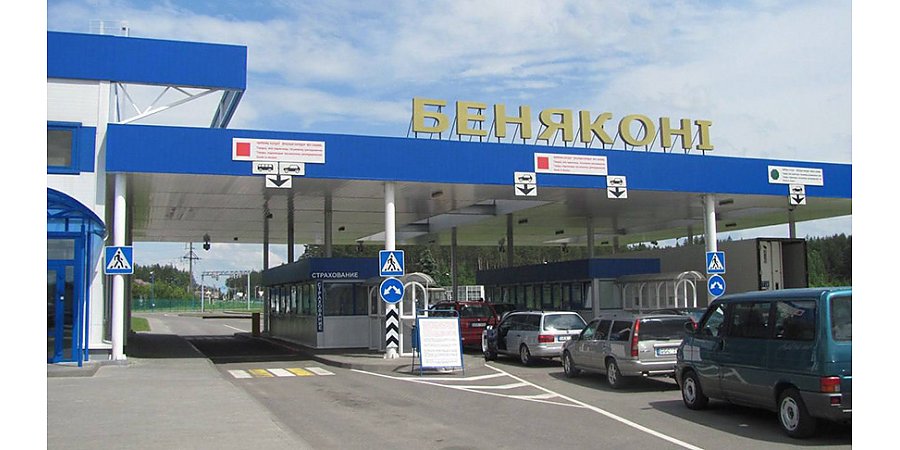 В пункте пропуска "Бенякони" укладывают асфальтобетон, работы продлятся по 20 июня