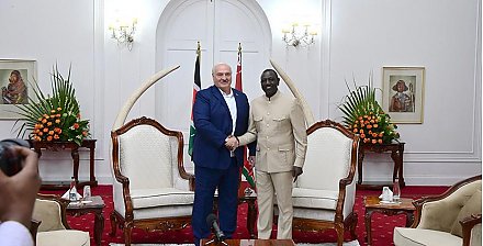 Александр Лукашенко подтвердил интерес Беларуси к активизации взаимодействия с Кенией по многим направлениям