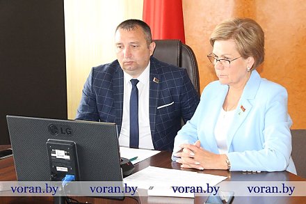 Нити, которые нас связывают: в Вороновском райисполкоме прошел видеомост с администрацией Сеченовского муниципального округа Нижегородской области Российской Федерации