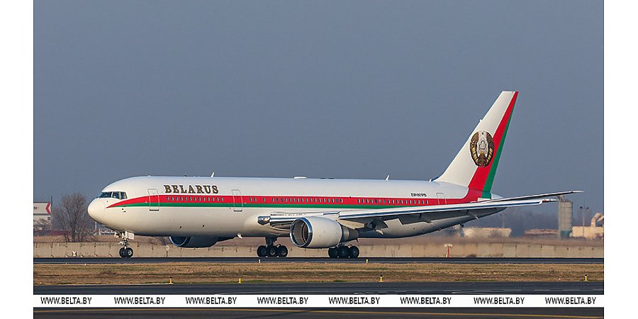 Александр Лукашенко прибыл в Бишкек, где примет участие в саммите ОДКБ