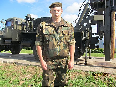 Виктор Ладыш из аг. Погородно — один из лучших военнослужащих транспортных войск