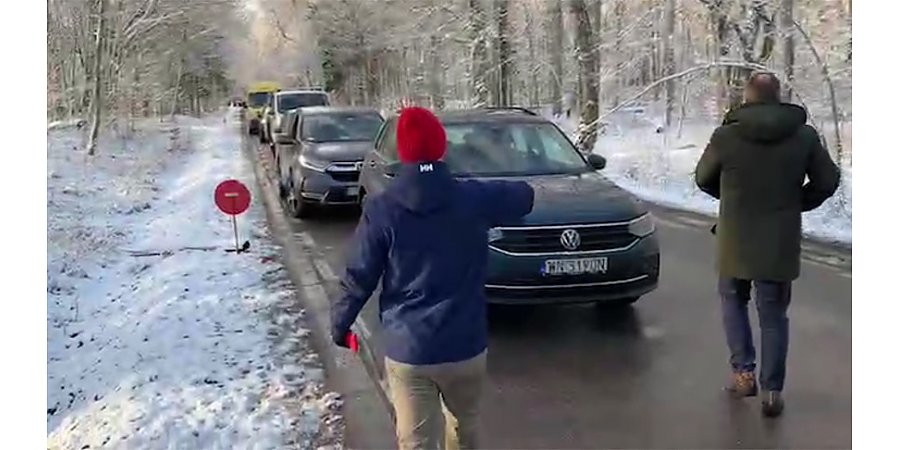 Польские пограничники не пропустили гуманитарный конвой для беженцев