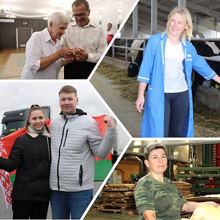 Хозяйка полутысячи буренок из Ошмянского района и бриллиантовые юбиляры из Слонима. О самых ярких жителях Гродненщины – в проекте «Регион. Люди. Достижения»