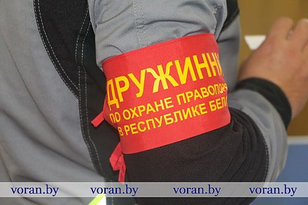 Смотр-конкурс добровольных дружин, задействованных в охране общественного порядка, прошел в Вороново
