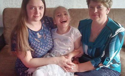 Восьмилетняя Илона Головницкая с тяжелой формой ДЦП нуждается в срочном лечении