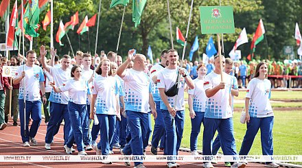 Спартакиада для белорусских СМИ стартовала в "Стайках"