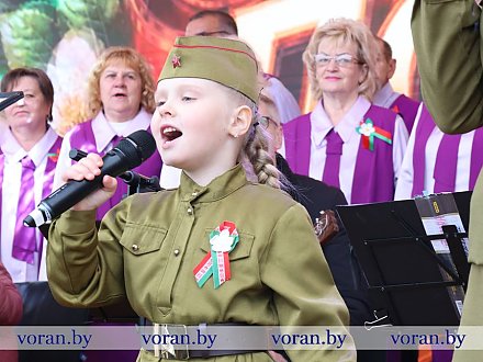 Под мирным небом Вороновщины звучала победная «Катюша»