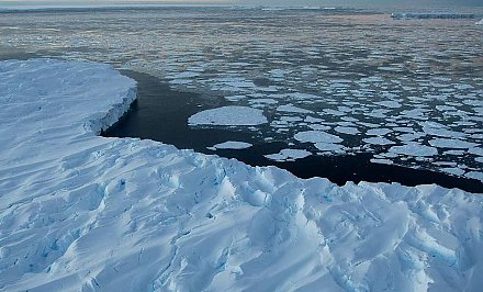 В Антарктиде зафиксировали таяние 16 млн кв. км льда