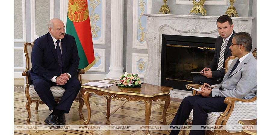 Александр Лукашенко встретился с главой компании Emaar Properties Мухаммедом аль-Аббаром