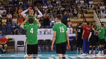 Юниорская сборная Беларуси по волейболу добыла четвертую победу на II Играх стран СНГ