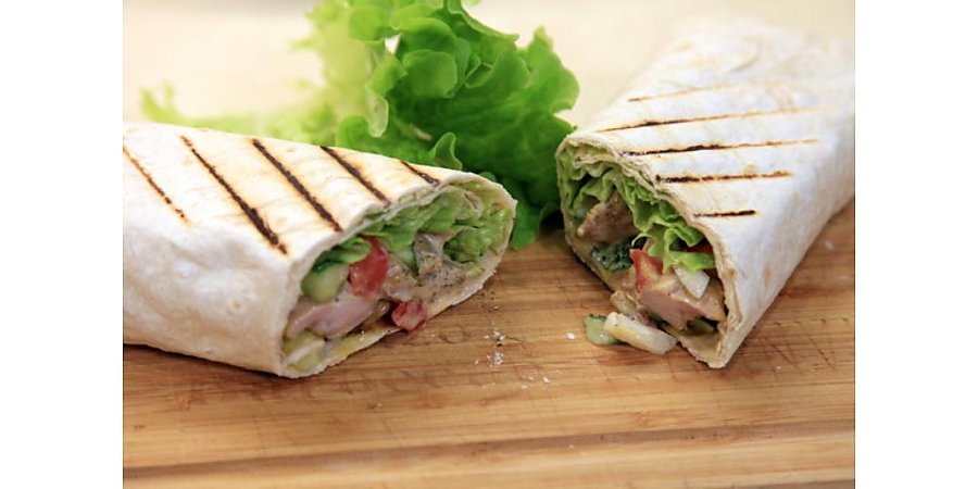 Экспериментируем с лавашом. Шаурма по-домашнему