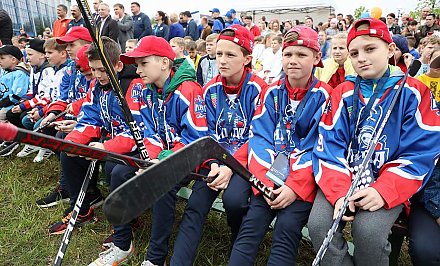 Олимпийский квест, мастер-классы и конкурсы. В Лиде проходит масштабный спортивно-культурный фестиваль «Vytoki. Крок да Алімпу»