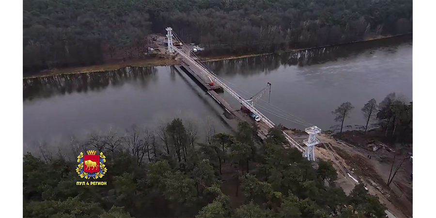 Стала известна дата открытия самого длинного подвесного моста через Неман