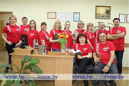 Журналісты “Воранаўскай газеты” далучыліся да агульнанацыянальнай дыктоўкі