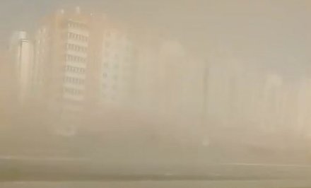 Песчаная буря в Гродно: небывалое природное явление достигло наших широт