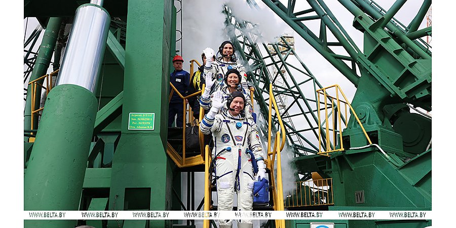 Корабль "Союз МС-25" с белоруской на борту стартовал! Рассказываем, как воплощали в жизнь эту космическую историю