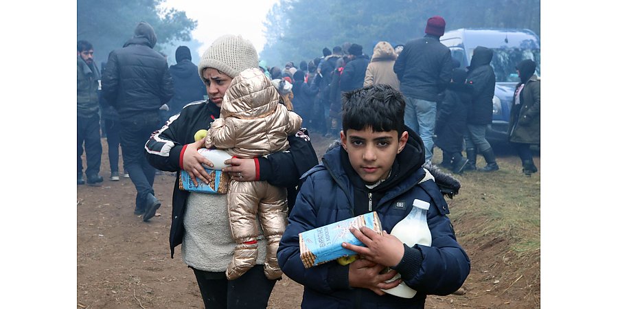 В костелах Вороновщины собирают средства для помощи беженцам на границе