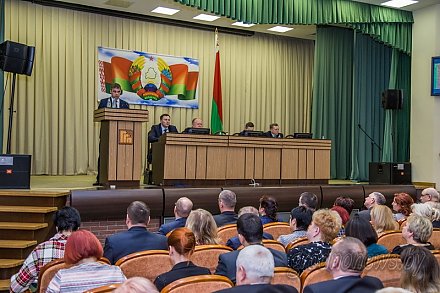 Тема года для СМИ, онлайн-формат и воспитание молодежи обсудили на итоговой коллегии главного управления идеологической работы и по делам молодежи облисполкома