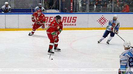 Хоккейная команда Президента Беларуси победила на старте республиканского турнира