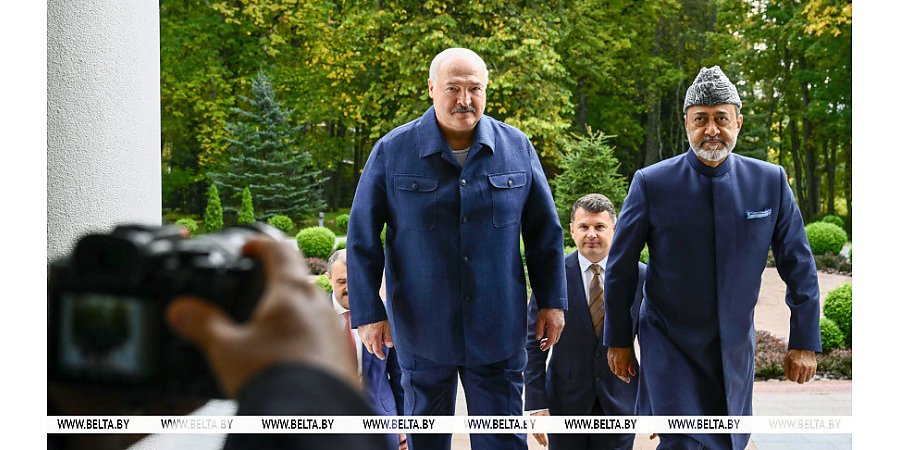 Лидеры Беларуси и Омана в домашней обстановке подвели итоги официального визита
