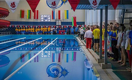 Х Открытое первенство по плаванию в категории «Мастерс» стартовало в Гродно (+видео)