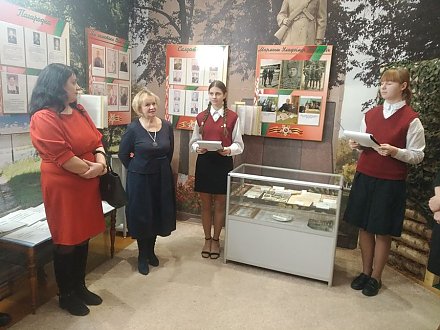 Памяці ветэрана. Экспазіцыя ў гонар земляка