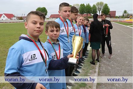 Школьники Вороновщины соперничали в районном первенстве по футболу