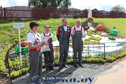 Вороновские озеленители заняли третье место в областном конкурсе (открыто голосование для посетителей сайта)