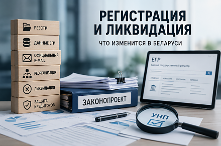 Вебинар «Госрегистрация и ликвидация субъектов хозяйствования по новому закону» пройдет 16 июля в прямом эфире