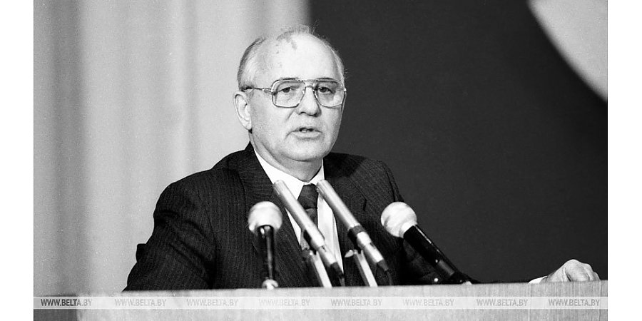 Александр Лукашенко выразил соболезнования в связи со смертью Михаила Горбачева