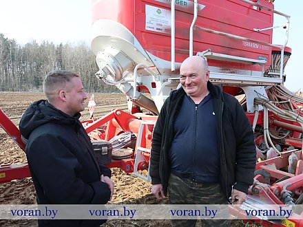 Земледельцы Вороновского района приступили к севу ранних яровых культур 