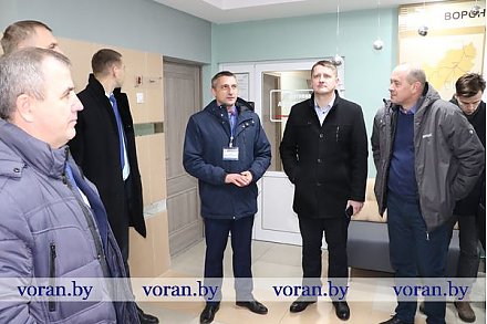 На базе Вороновского филиала Лидских электрических сетей РУП «Гродноэнерго» состоялся областной семинар по охране труда