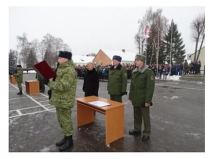 Вороновские ребята присягнули на верность Родине