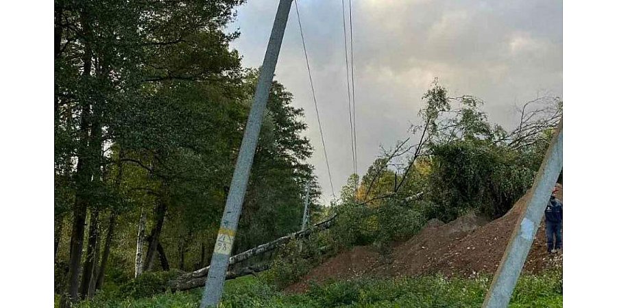 Энергетики восстановили электроснабжение в большинстве населенных пунктов, пострадавших в результате непогоды