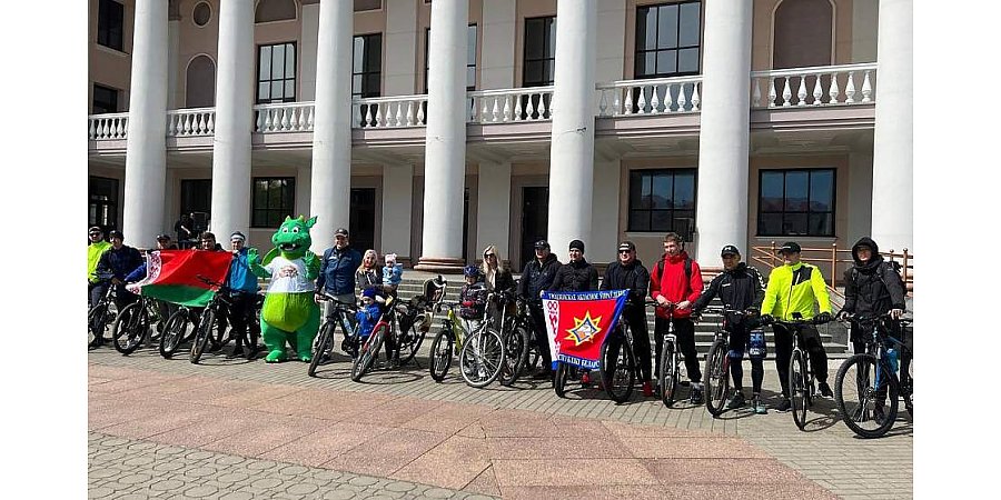 Более 400 участников собрал в Гродно велопробег «За Победу!»