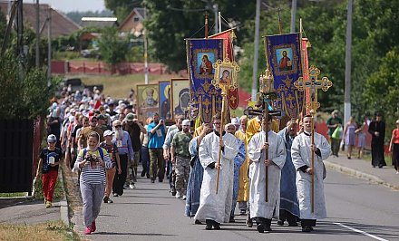 Всебелорусский крестный ход пройдет из Жировичей до Минска