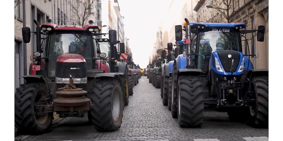 В ЕС не стихают протесты фермеров: манифестации проходят вблизи Лиссабона, Брауншвейга и в Салониках