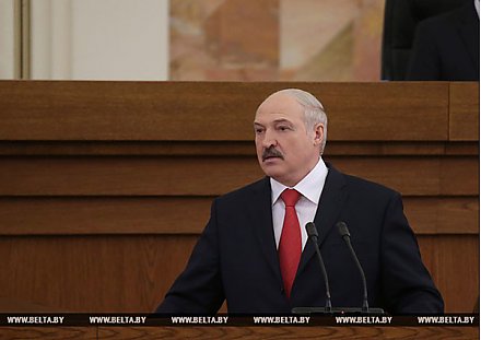 Президент Республики Беларусь Александр Лукашенко обратился с ежегодным Посланием к белорусскому народу и Национальному собранию