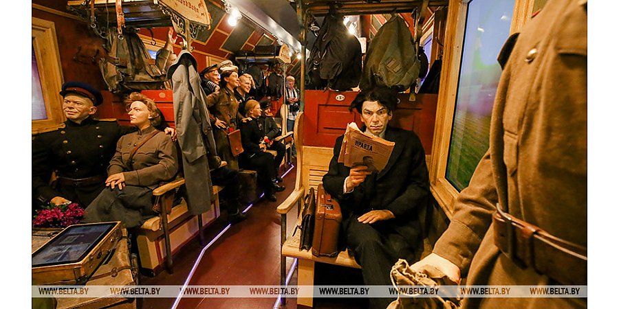 Более 25 тыс. жителей Беларуси посетили передвижной музей "Поезд Победы"