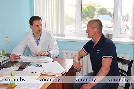 Врачи из Гродно провели выездной прием в Вороново