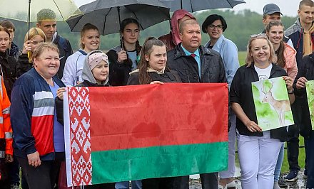 В Беловежской пуще прошла экологическая акция против строительства забора