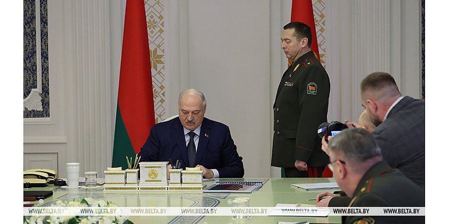 Александр Лукашенко утвердил решение на охрану государственной границы в 2025 году